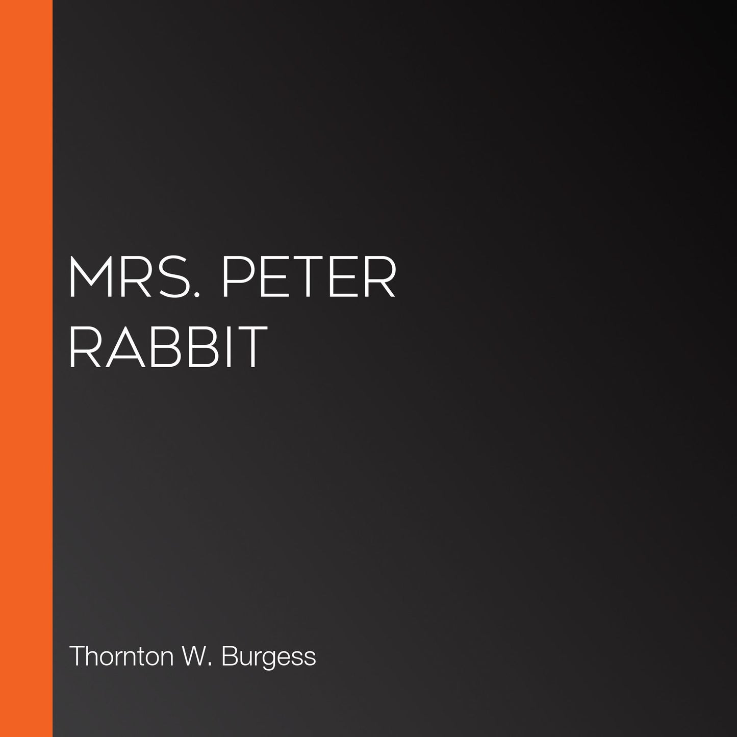 Mrs. Peter Rabbit