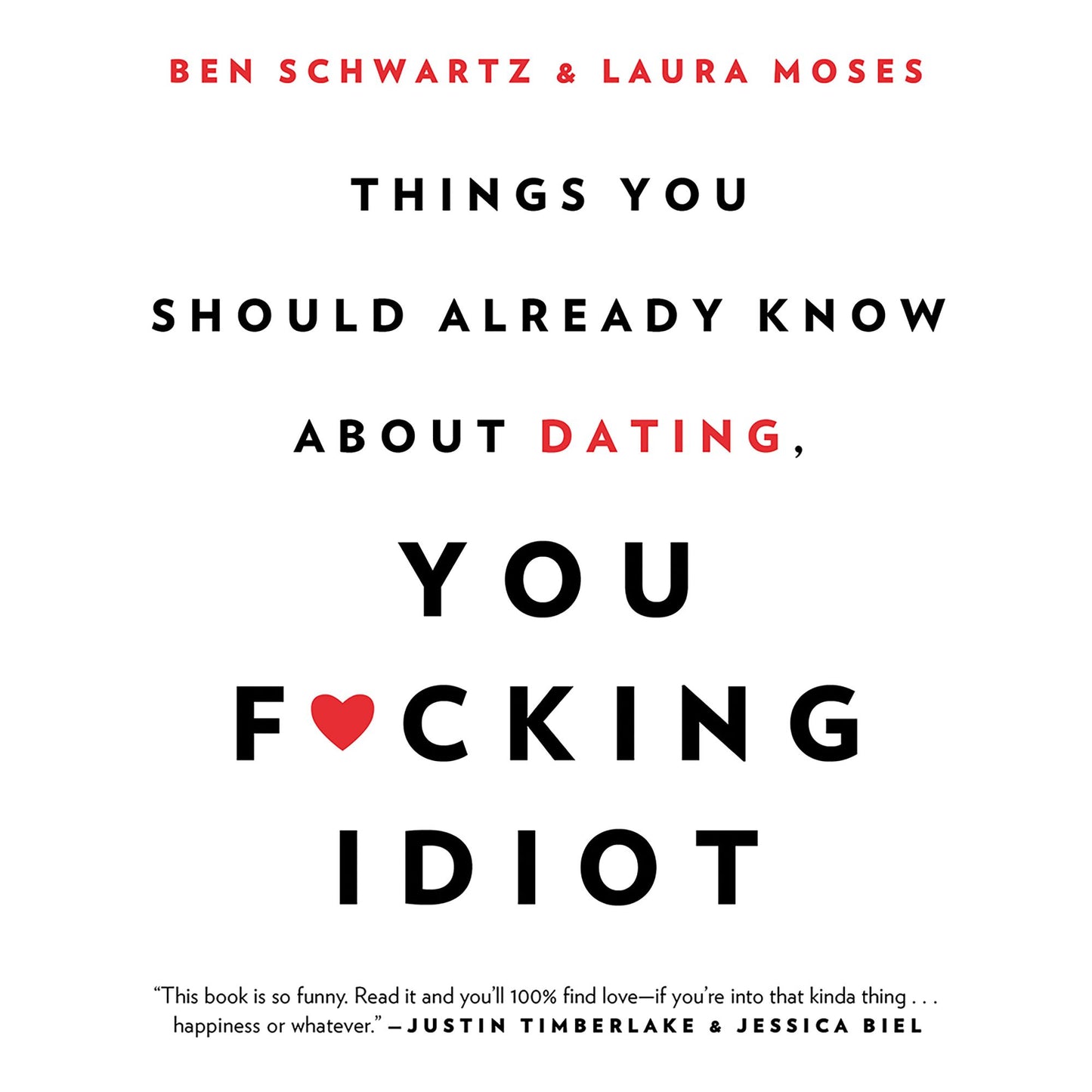 Things You Should Already Know About Dating, You F*cking Idiot