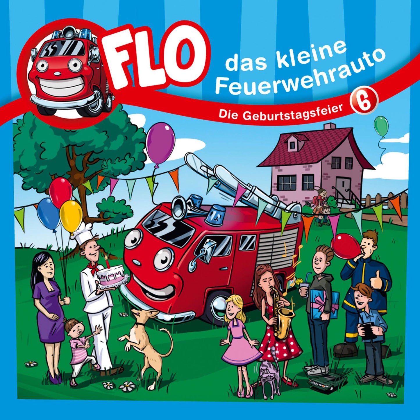 Die Geburtstagsfeier (Flo, das kleine Feuerwehrauto 6): Kinder-Hörspiel (Abridged)