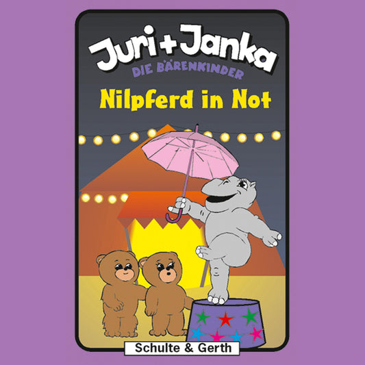 Nilpferd in Not (Juri und Janka - Die Bärenkinder 5): Ein musikalisches Kinder-Hörspiel (Abridged)
