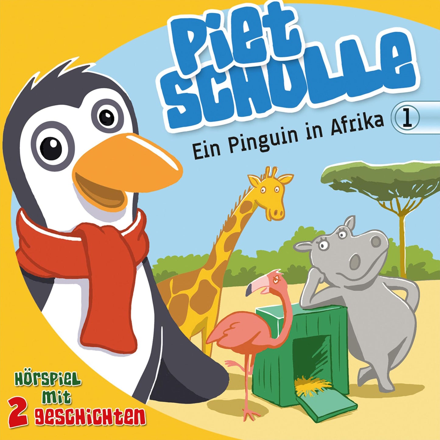 Ein Pinguin in Afrika (Piet Scholle 1): Hörspiel mit 2 Geschichten (Abridged)