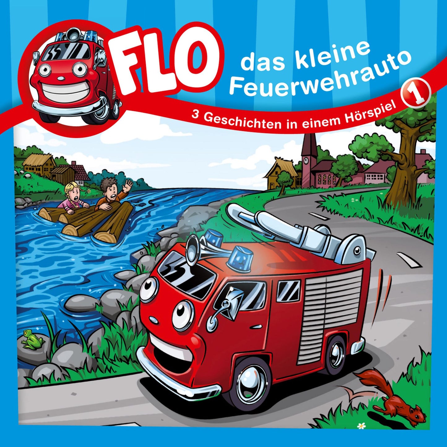 Flo, das kleine Feuerwehrauto (1): Kinder-Hörspiel (Abridged)