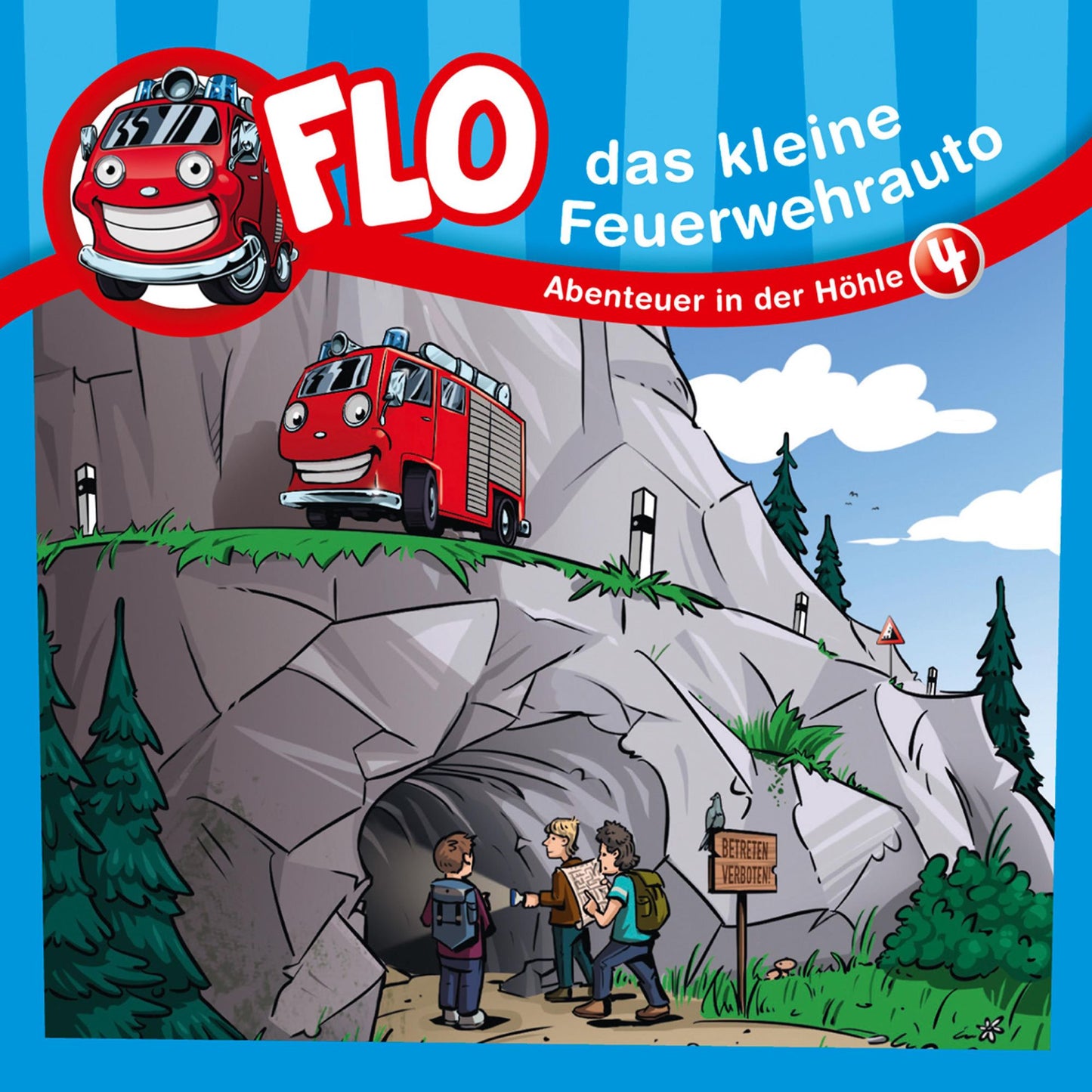 Abenteuer in der Höhle (Flo, das kleine Feuerwehrhauto 4): Kinder-Hörspiel (Abridged)