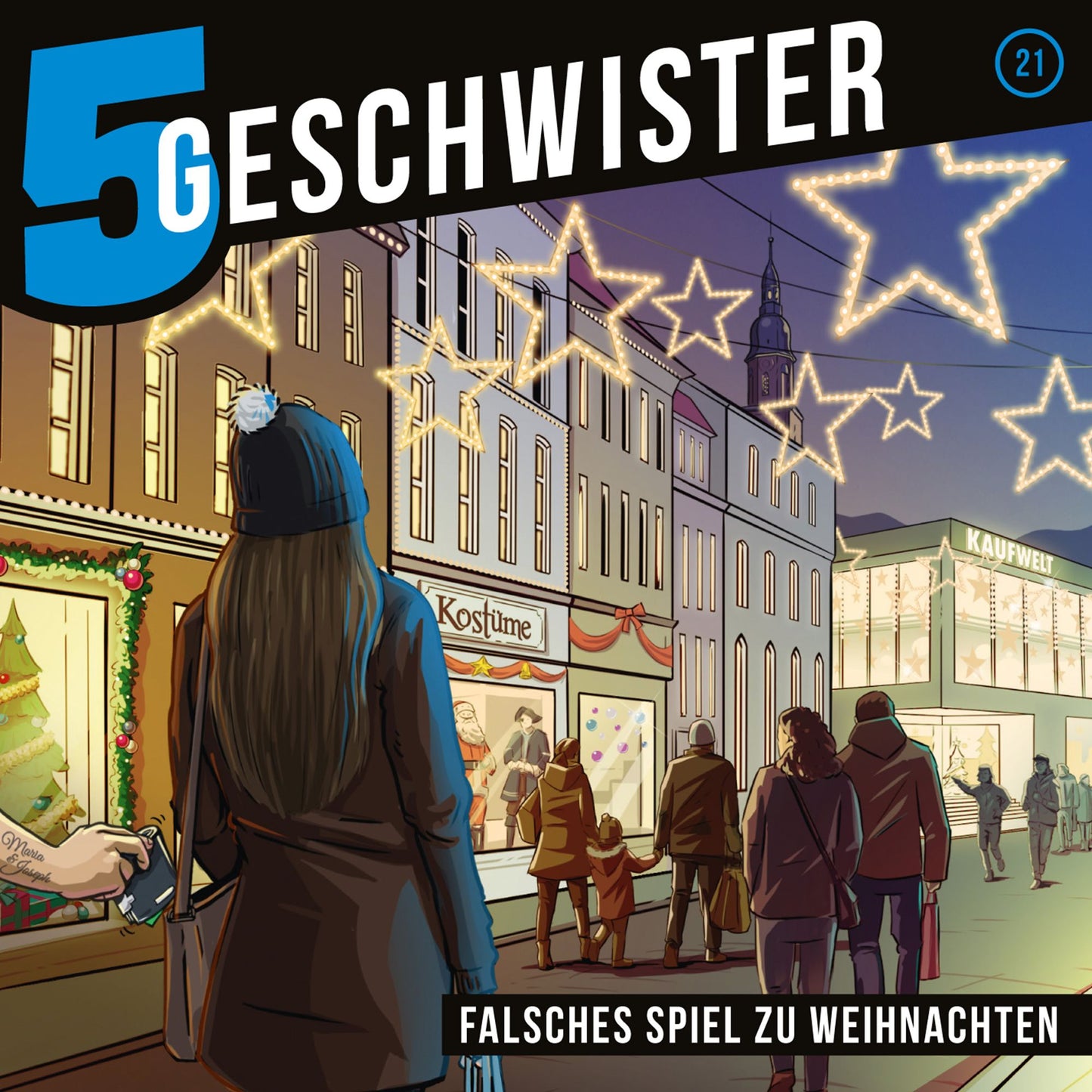 Falsches Spiel zu Weihnachten (5 Geschwister 21): Kinder-Hörspiel (Abridged)
