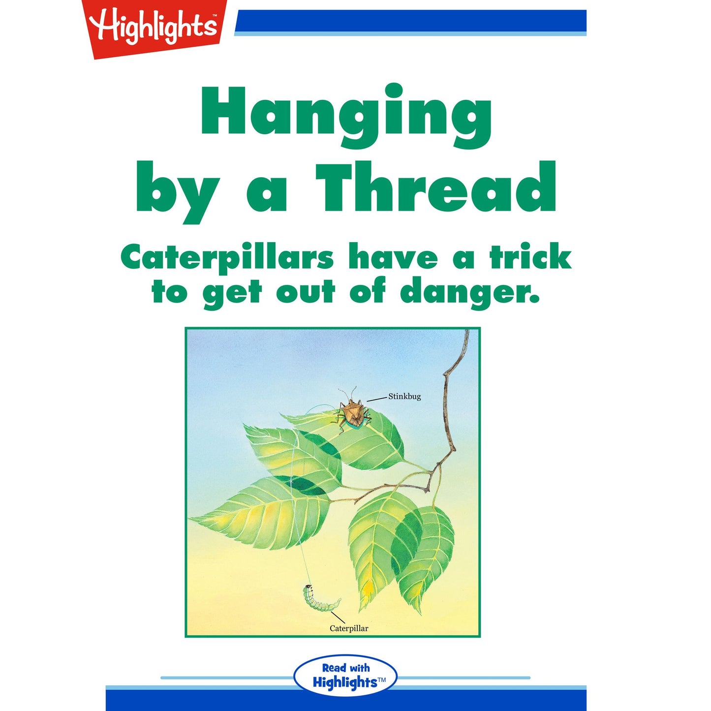 Hanging by a Thread: Caterpillars have a trick to get out of danger.