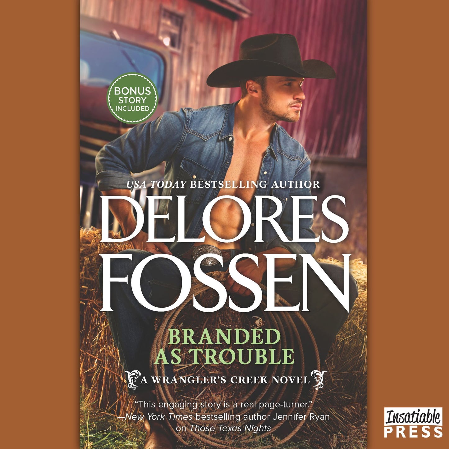 Branded as Trouble: A Wrangler's Creek Novel
