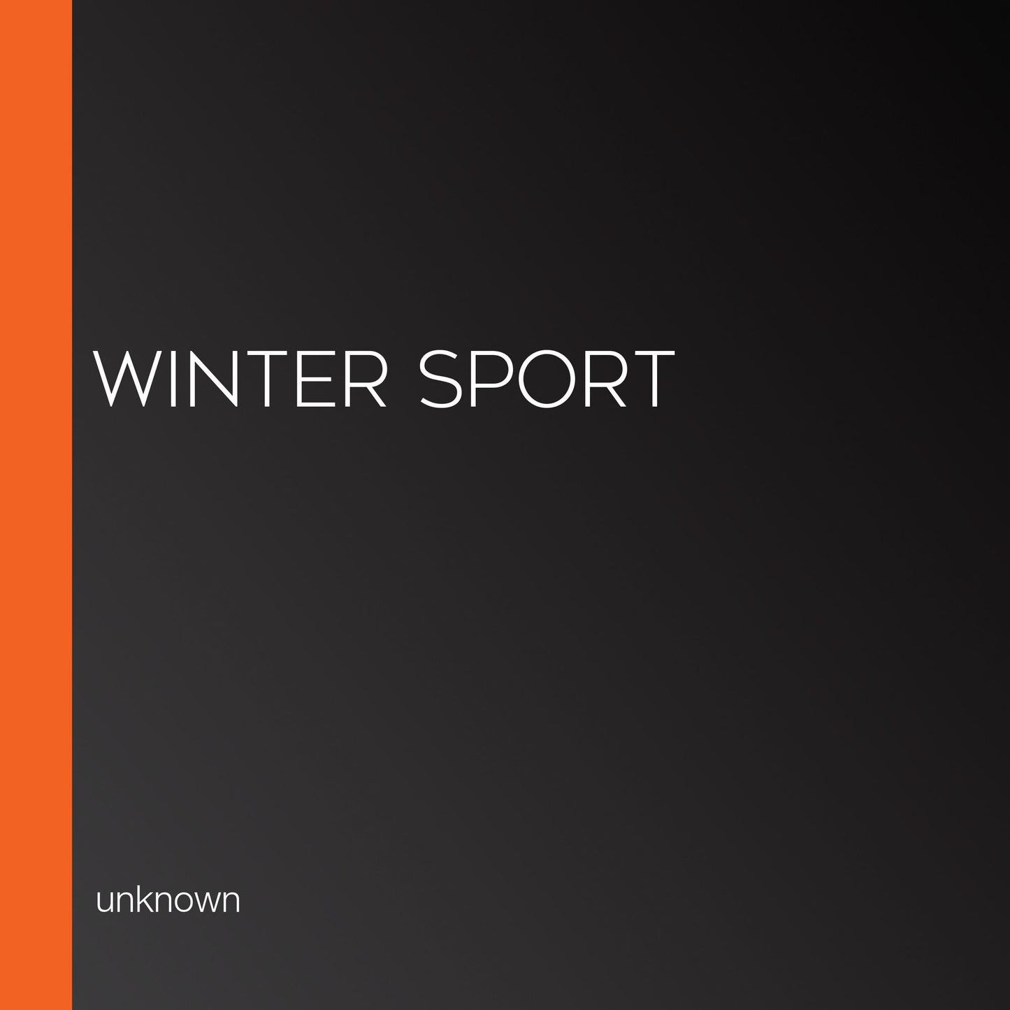 Winter Sport