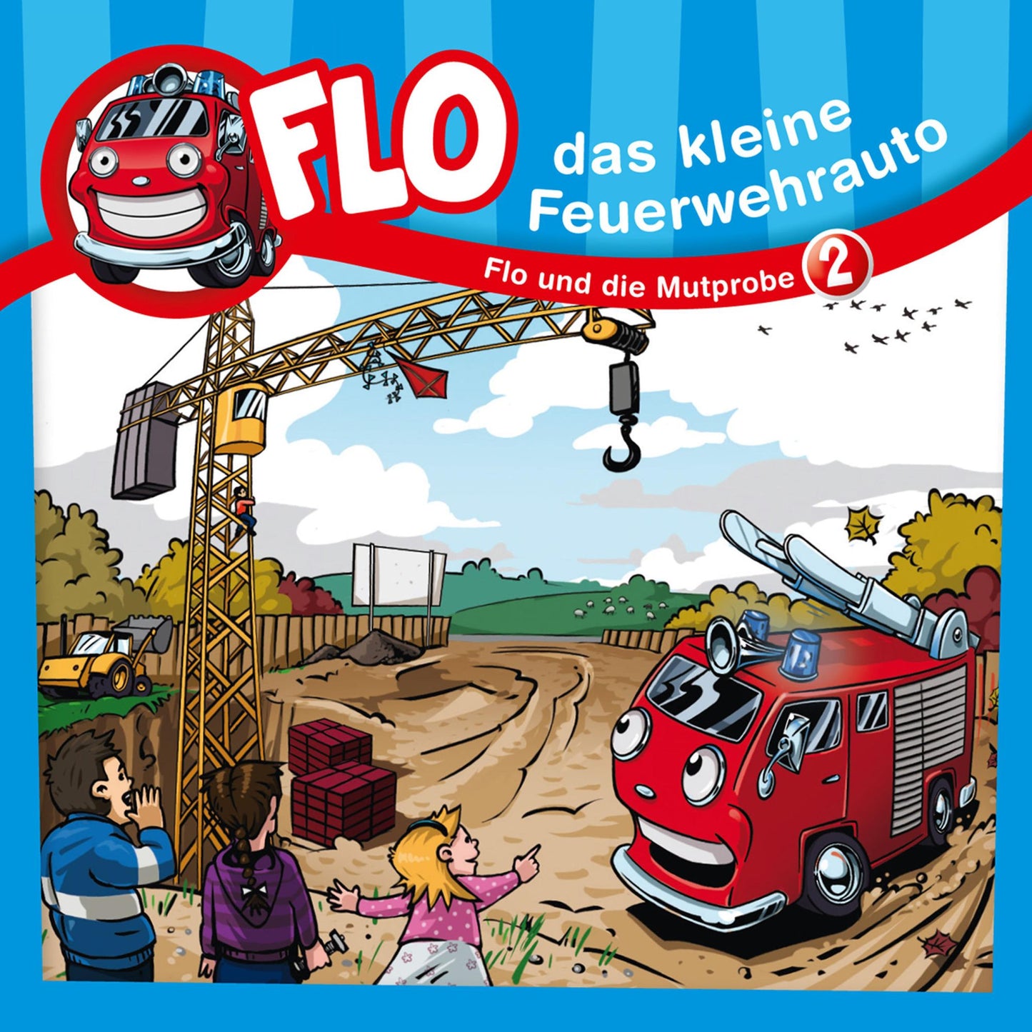 Flo und die Mutprobe (Flo, das kleine Feuerwehrauto 2): Kinder-Hörspiel (Abridged)