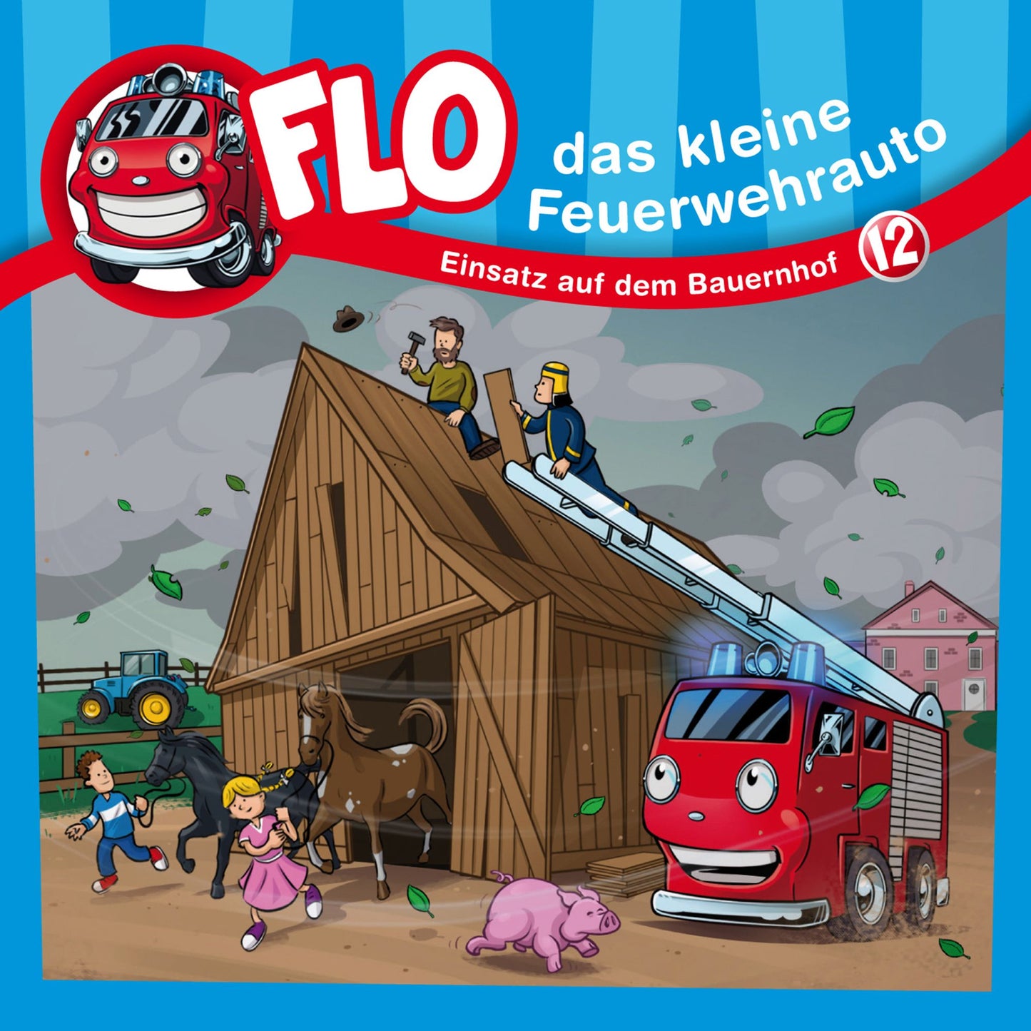Einsatz auf dem Bauernhof (Flo, das kleine Feuerwehrauto 12): Kinder-Hörspiel (Abridged)