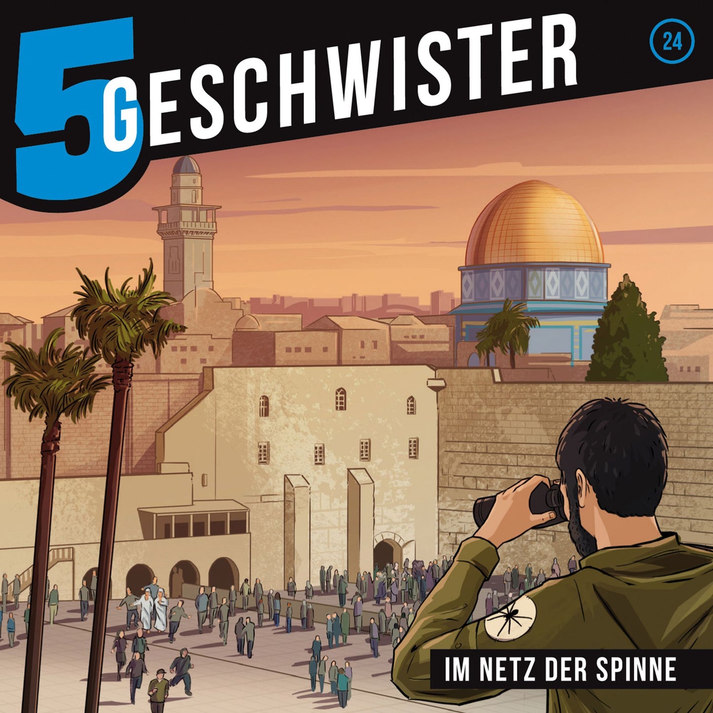 Im Netz der Spinne (5 Geschwister 24): Kinder-Hörspiel (Abridged)