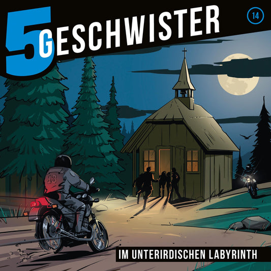 Im unterirdischen Labyrinth (5 Geschwister 14): Kinder-Hörspiel (Abridged)