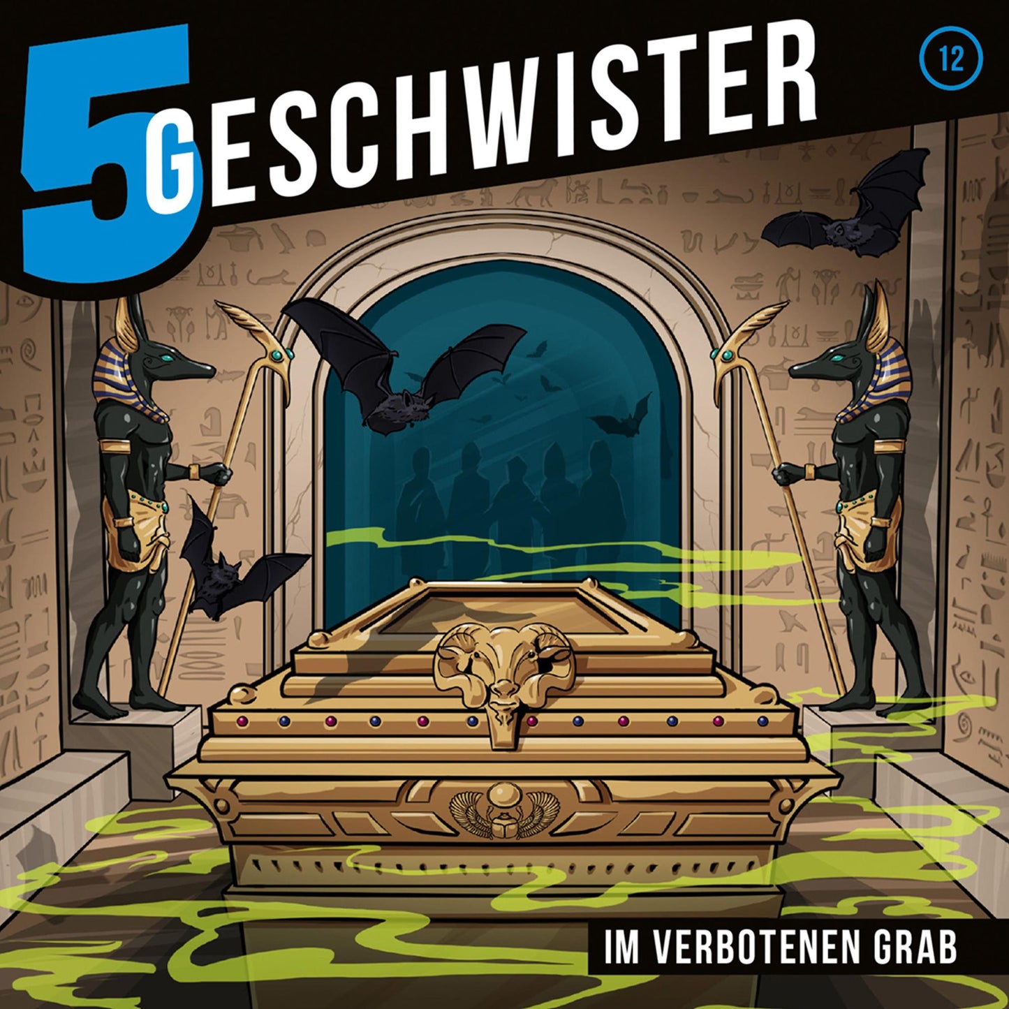 Im verbotenen Grab (5 Geschwister 12): Kinder-Hörspiel (Abridged)