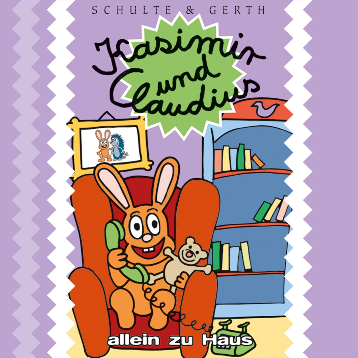 Kasimir und Claudius allein zu Haus (4): Ein musikalisches Hörspiel von Olaf Franke für "ABC-Schützen" und Kinder im Vorschulalter (Abridged)
