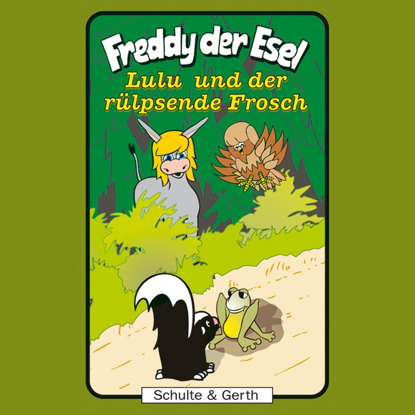 Lulu und der rÃ¼lpsende Frosch (Freddy der Esel 43): Ein musikalisches HÃ¶rspiel (Abridged)