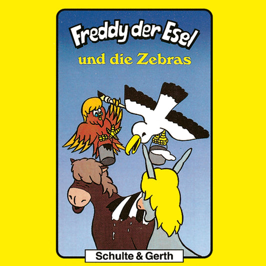 Freddy und die Zebras (Freddy der Esel 11) : Ein musikalisches Hörspiel (Abridged)