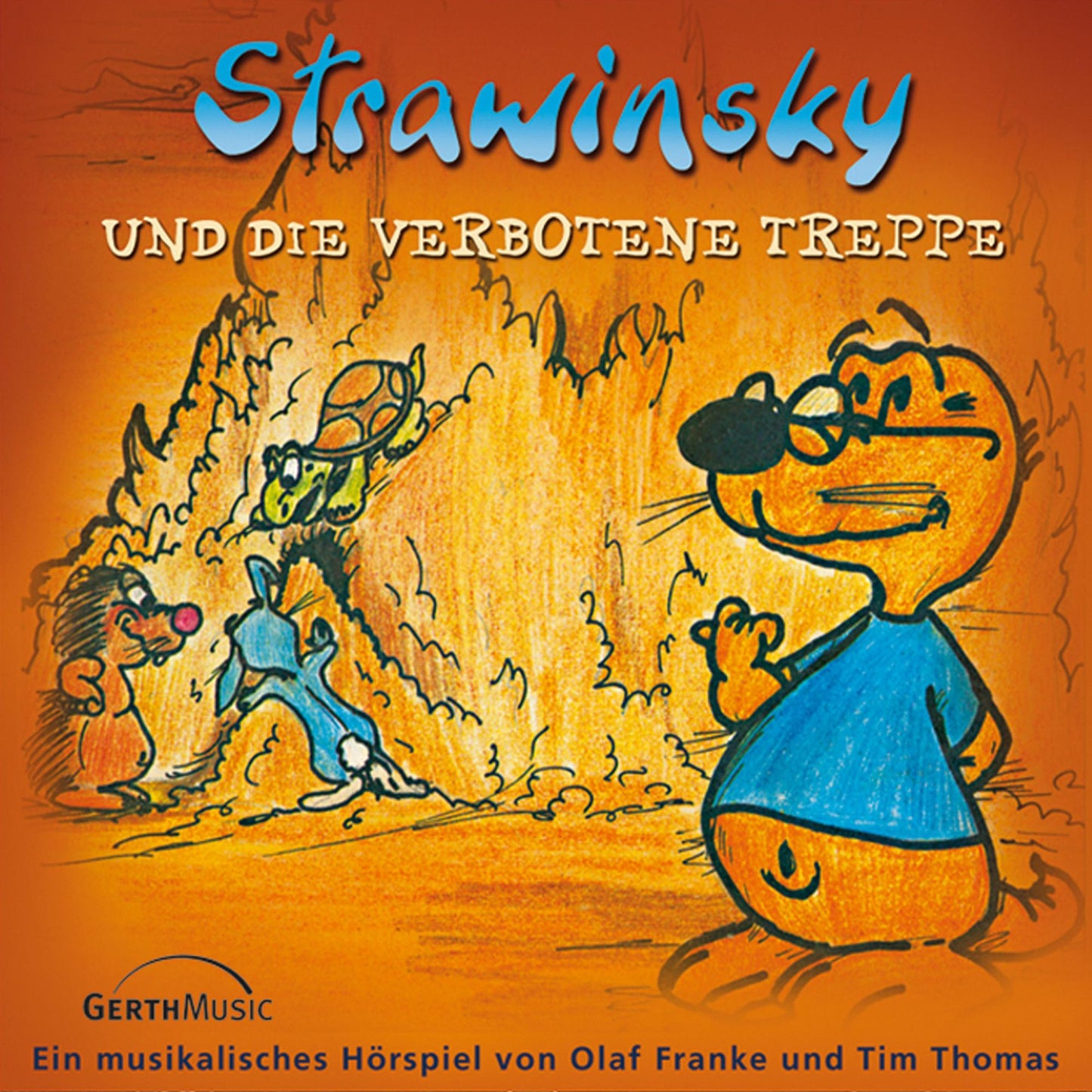 Strawinsky und die verbotene Treppe (Strawinsky 6): Ein musikalisches Hörspiel (Abridged)