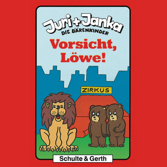 Vorsicht, Löwe! (Juri und Janka - Die Bärenkinder 4): Ein musikalisches Kinder-Hörspiel (Abridged)