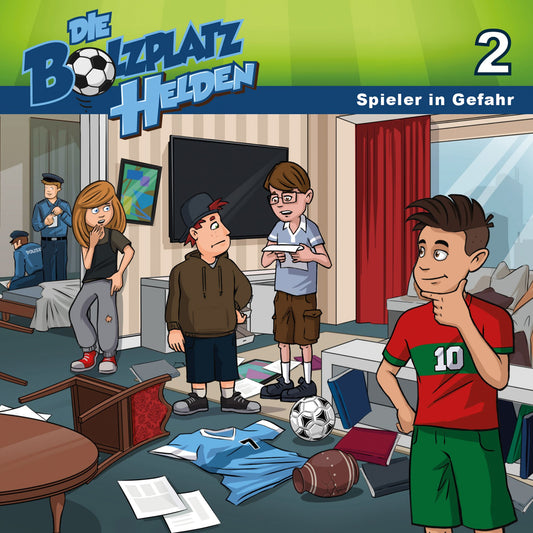 Spieler in Gefahr (Die Bolzplatzhelden 2): Kinder-Hörspiel (Abridged)