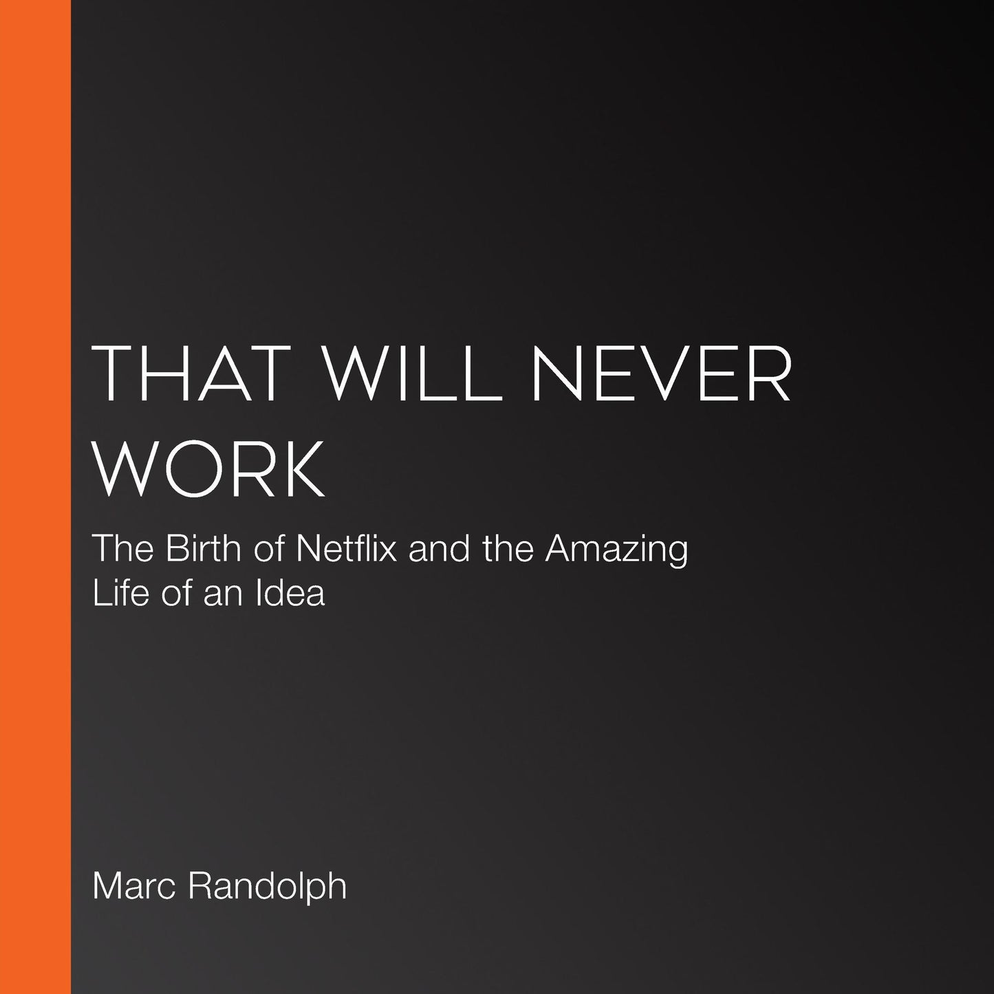 That Will Never Work: The Birth of Netflix and the Amazing Life of an Idea