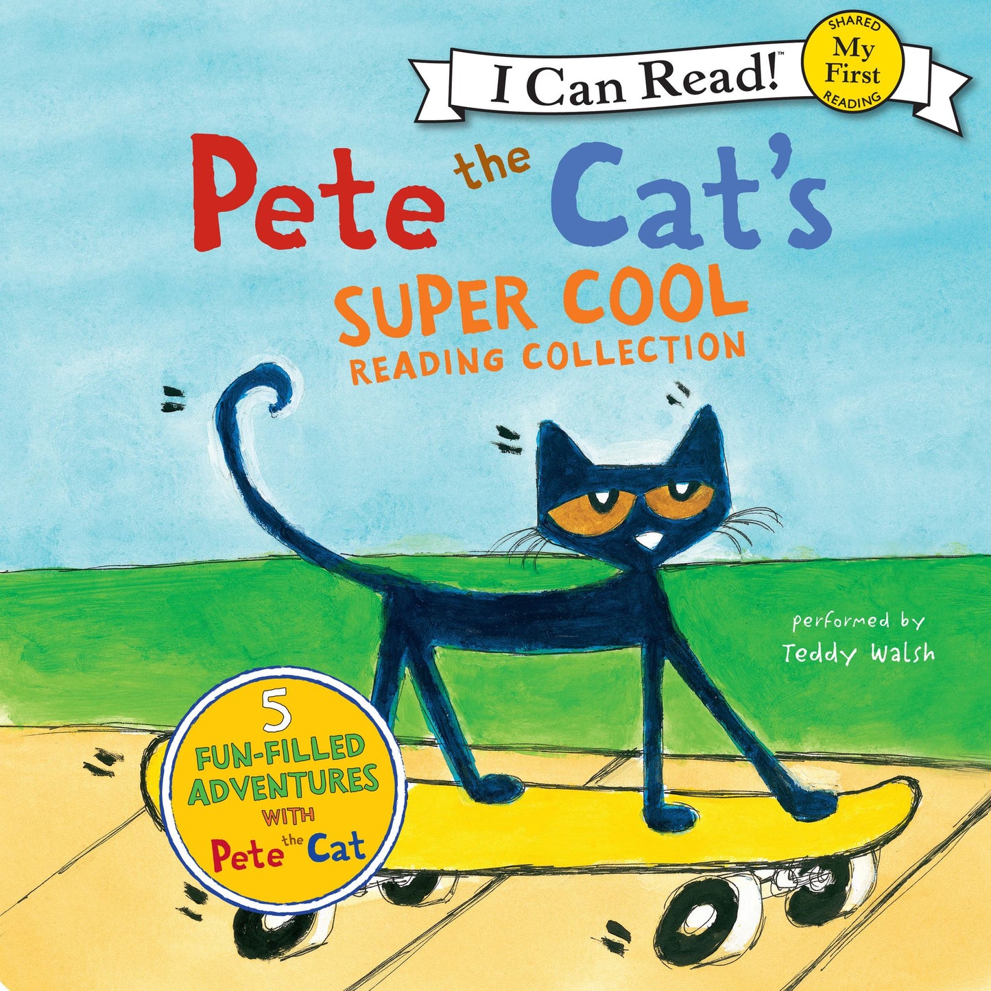 Pete the Cat's Super Cool Reading Collection