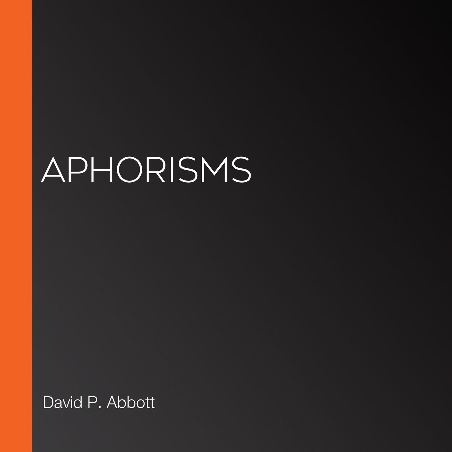Aphorisms