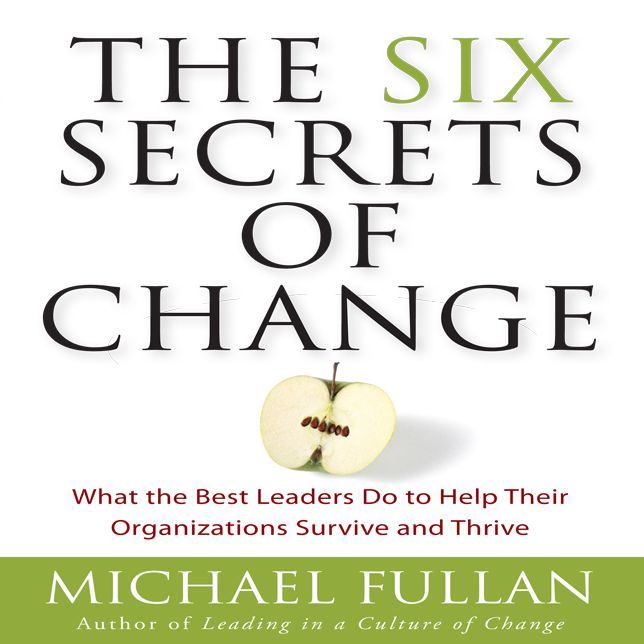 The Six Secrets of Change: What the Best Leaders Do to Help Their Organizations Survive and Thrive