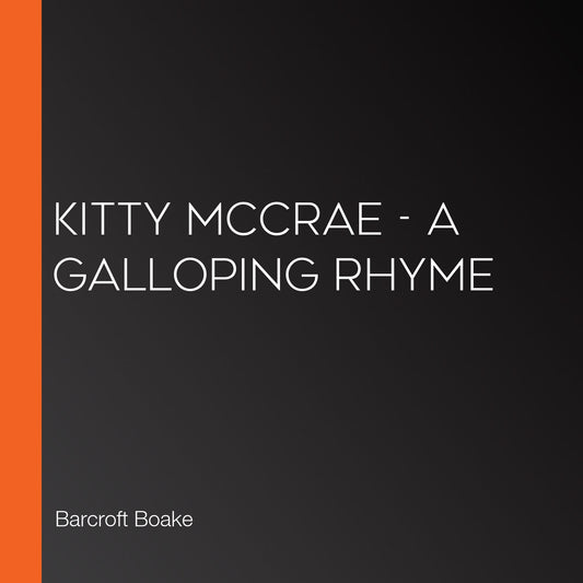 Kitty McCrae - A Galloping Rhyme