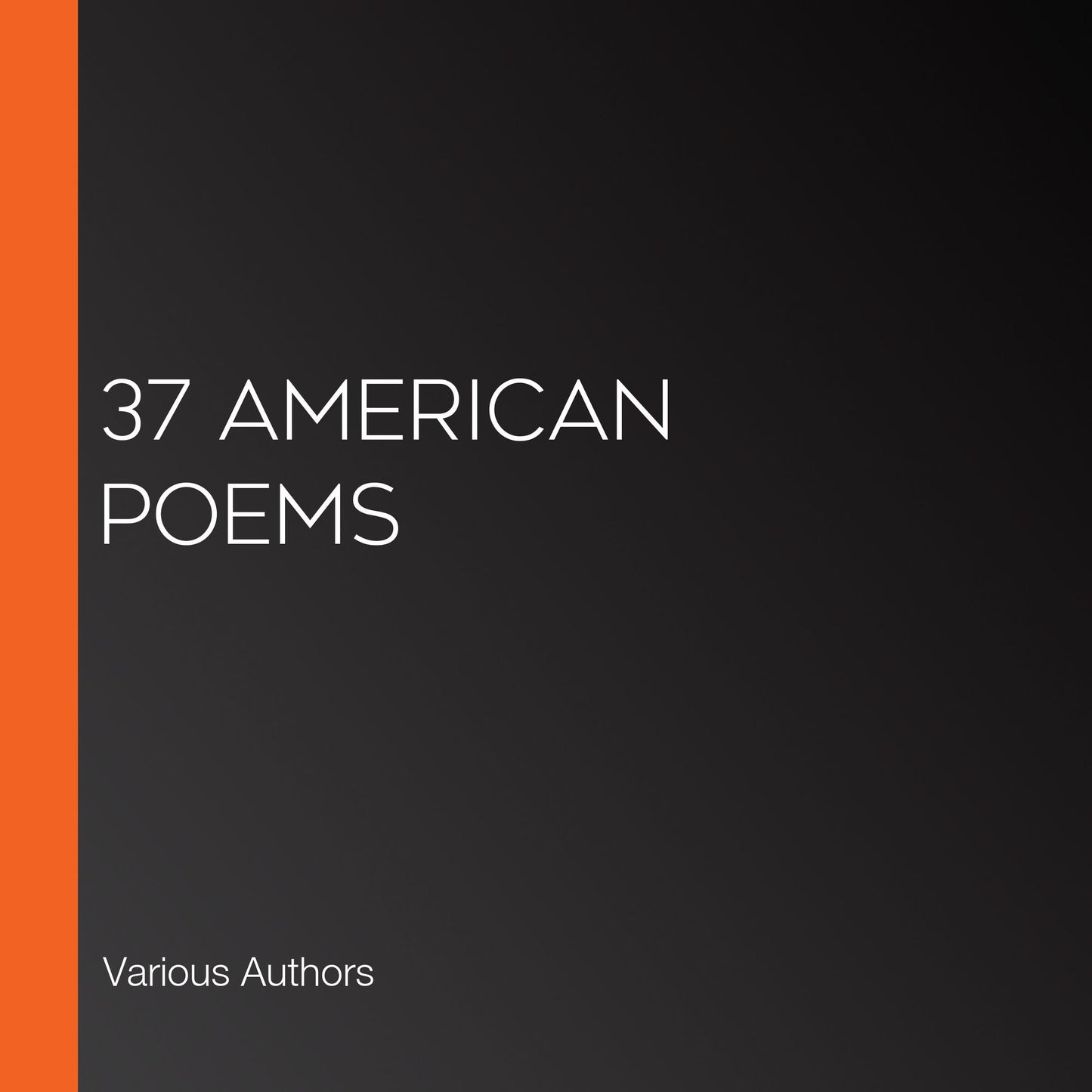 37 American Poems