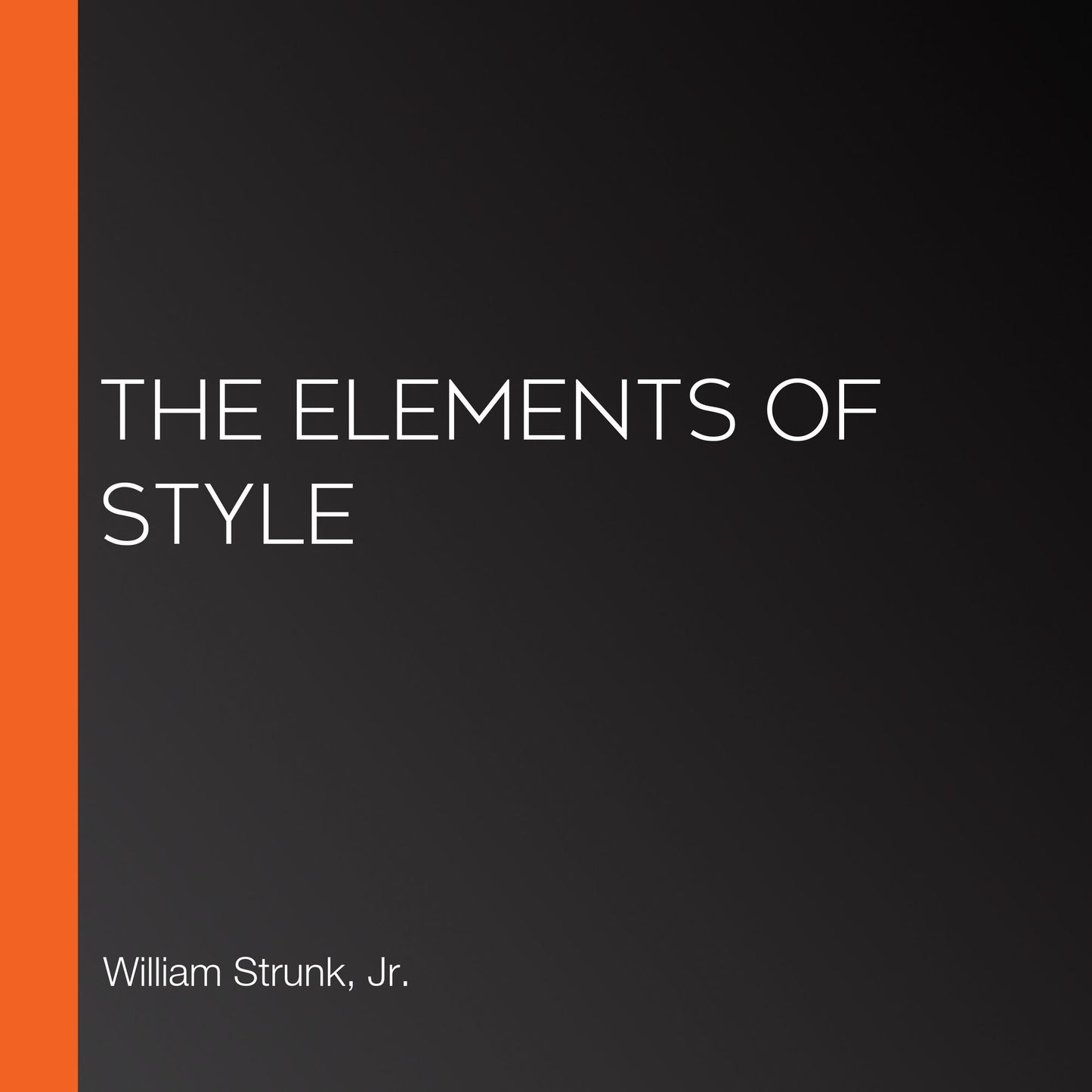 The Elements of Style