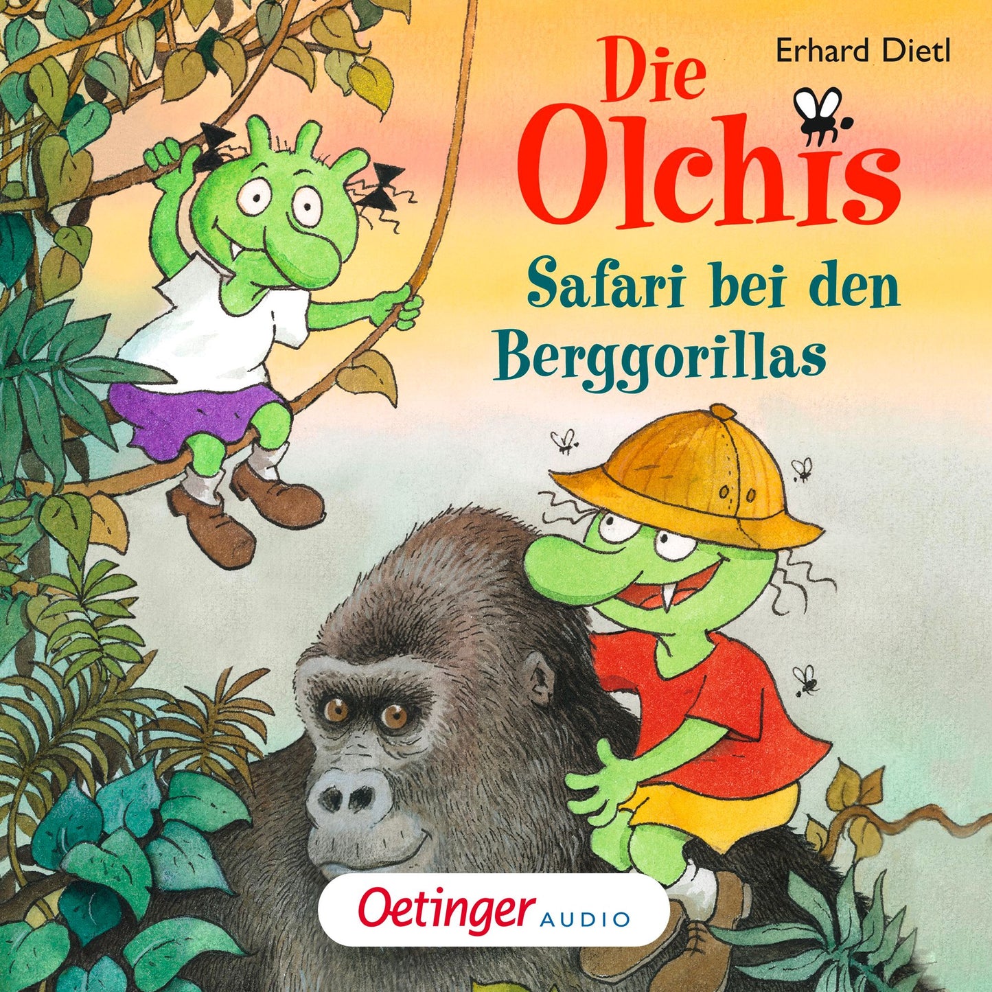 Die Olchis. Safari bei den Berggorillas: Hörspiel (Abridged)