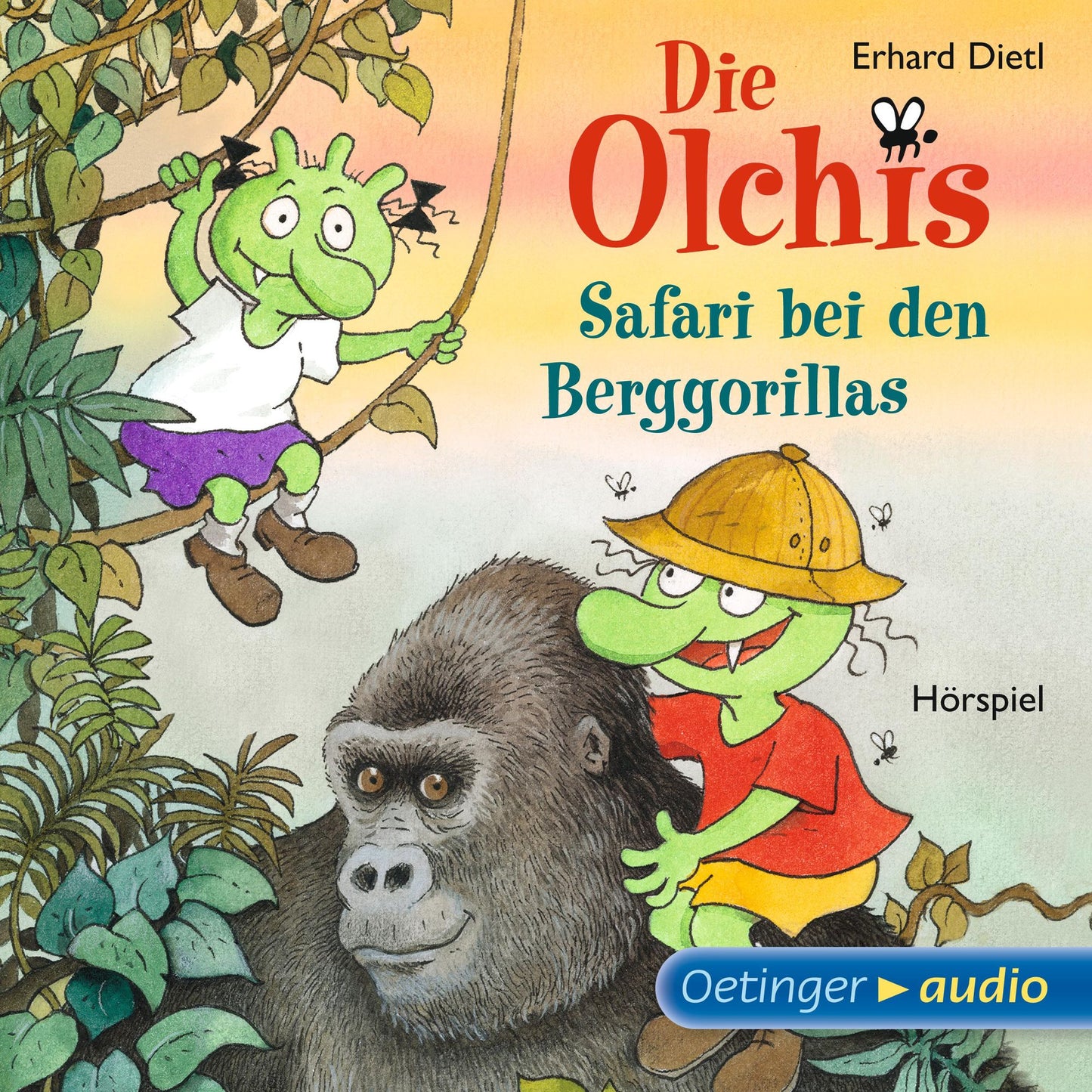 Die Olchis. Safari bei den Berggorillas: Hörspiel (Abridged)