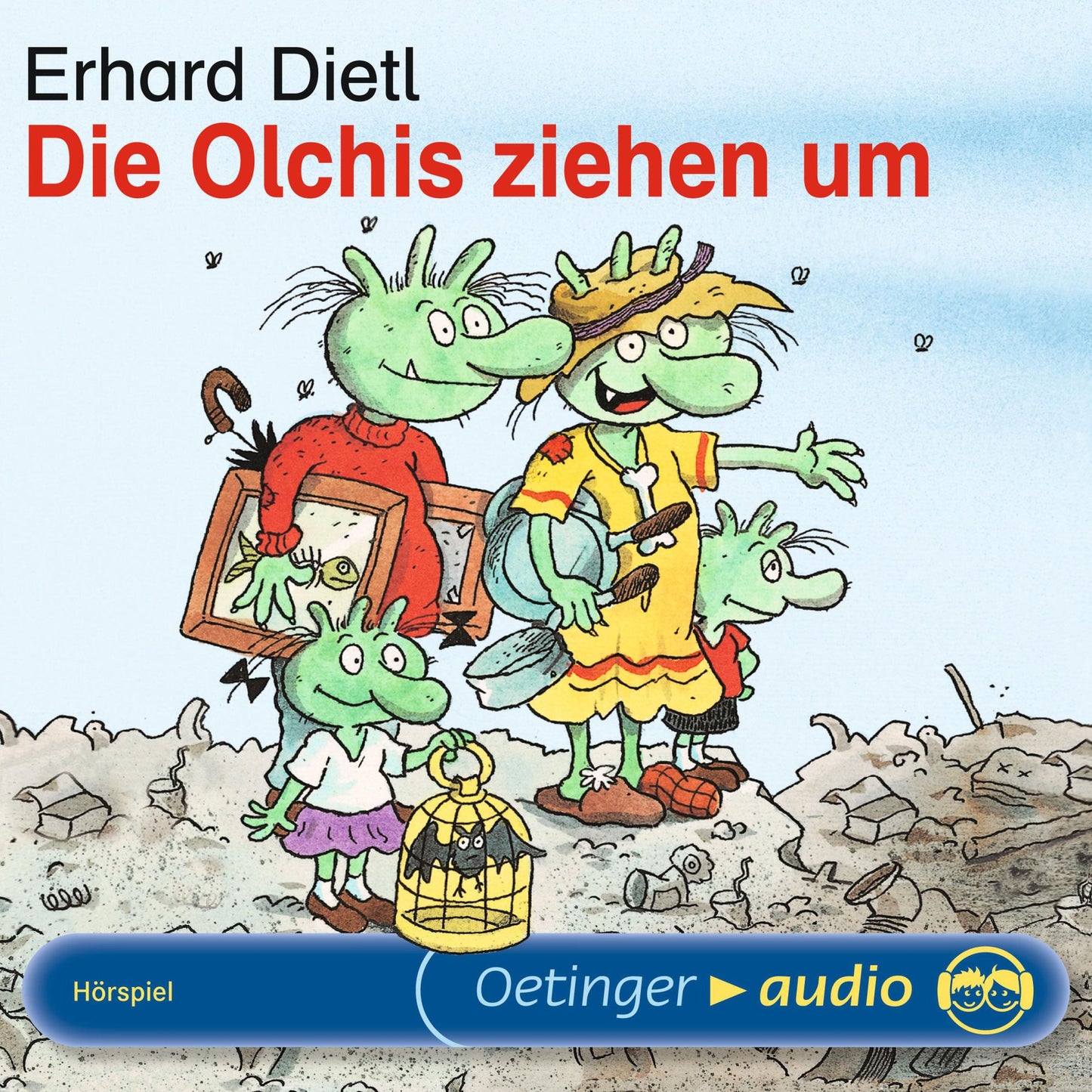 Die Olchis ziehen um: Hörspiel (Abridged)