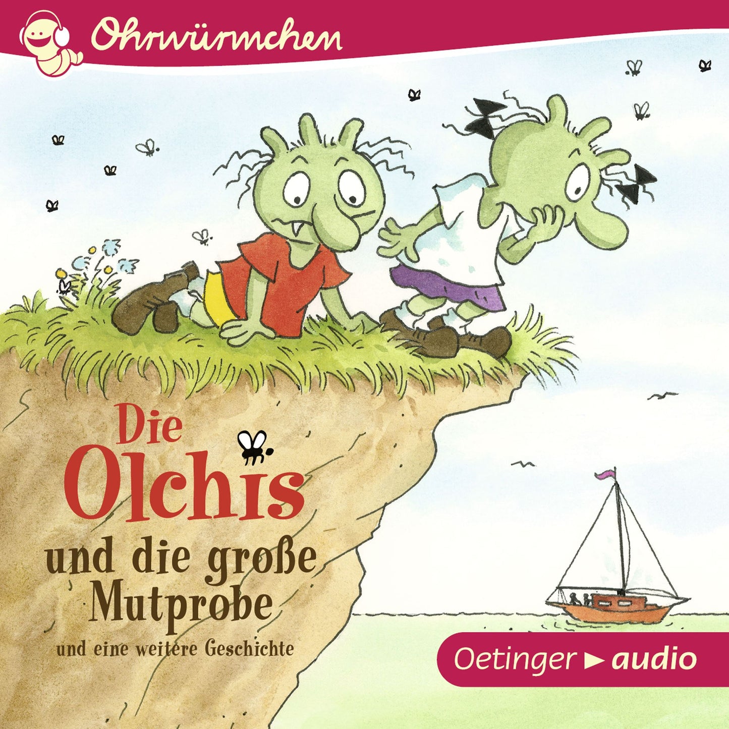 Die Olchis und die große Mutprobe und eine weitere Geschichte