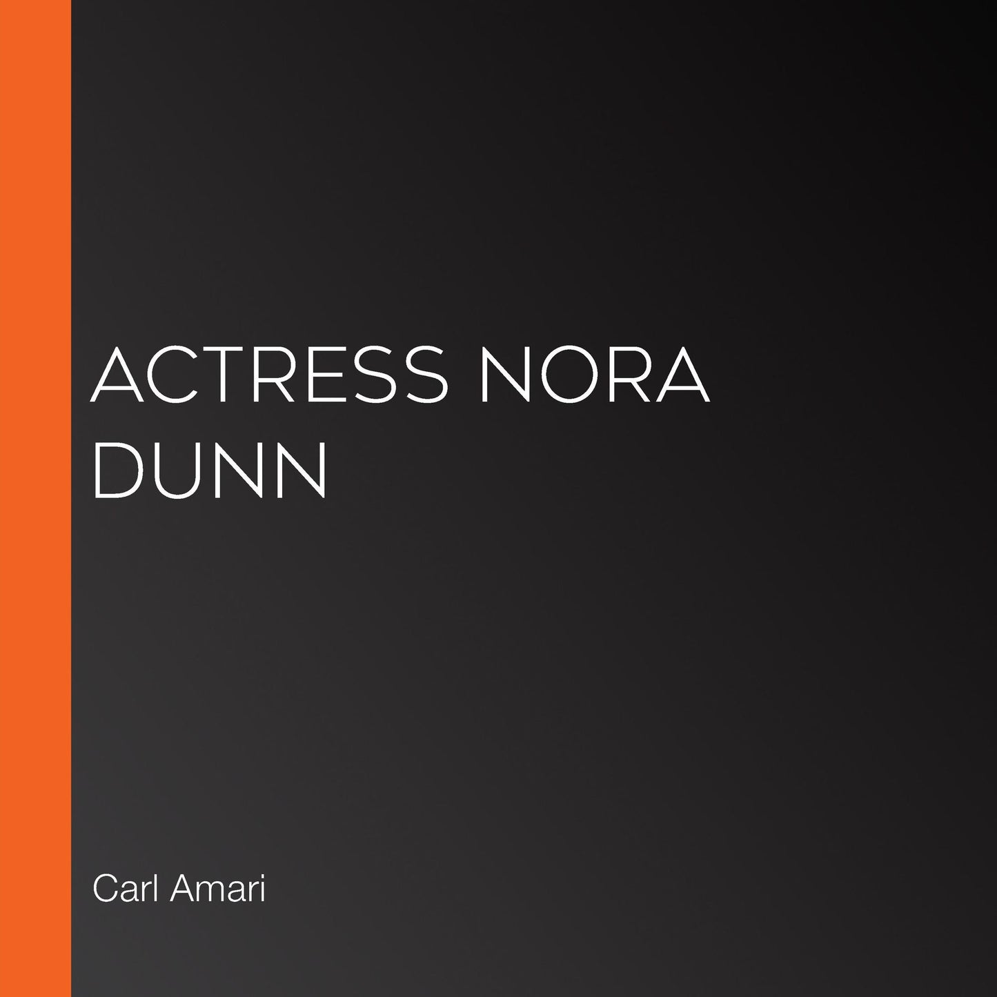 Actress Nora Dunn