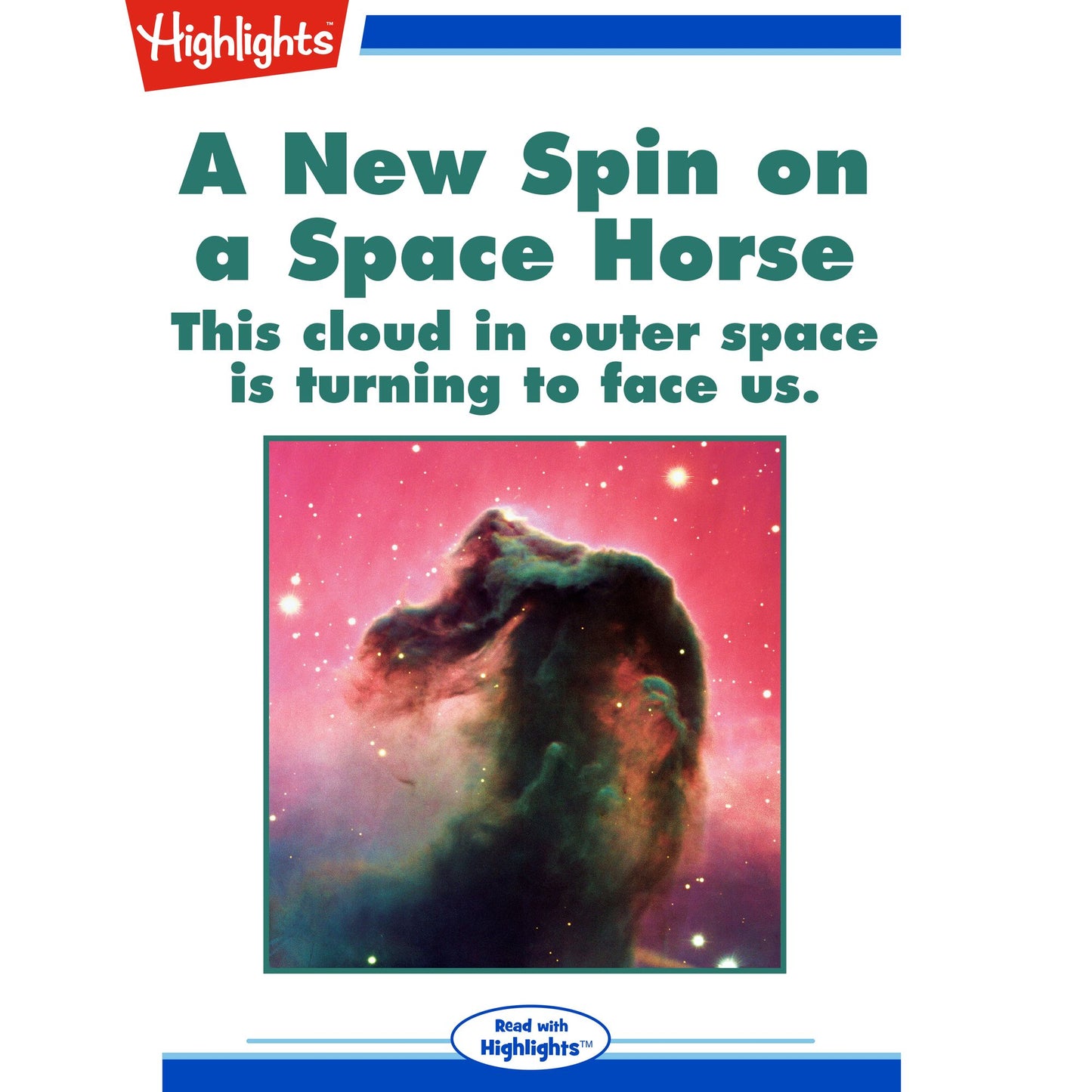 A New Spin on a Space Horse: This Cloud in Outer Space Is Turning to Face Us