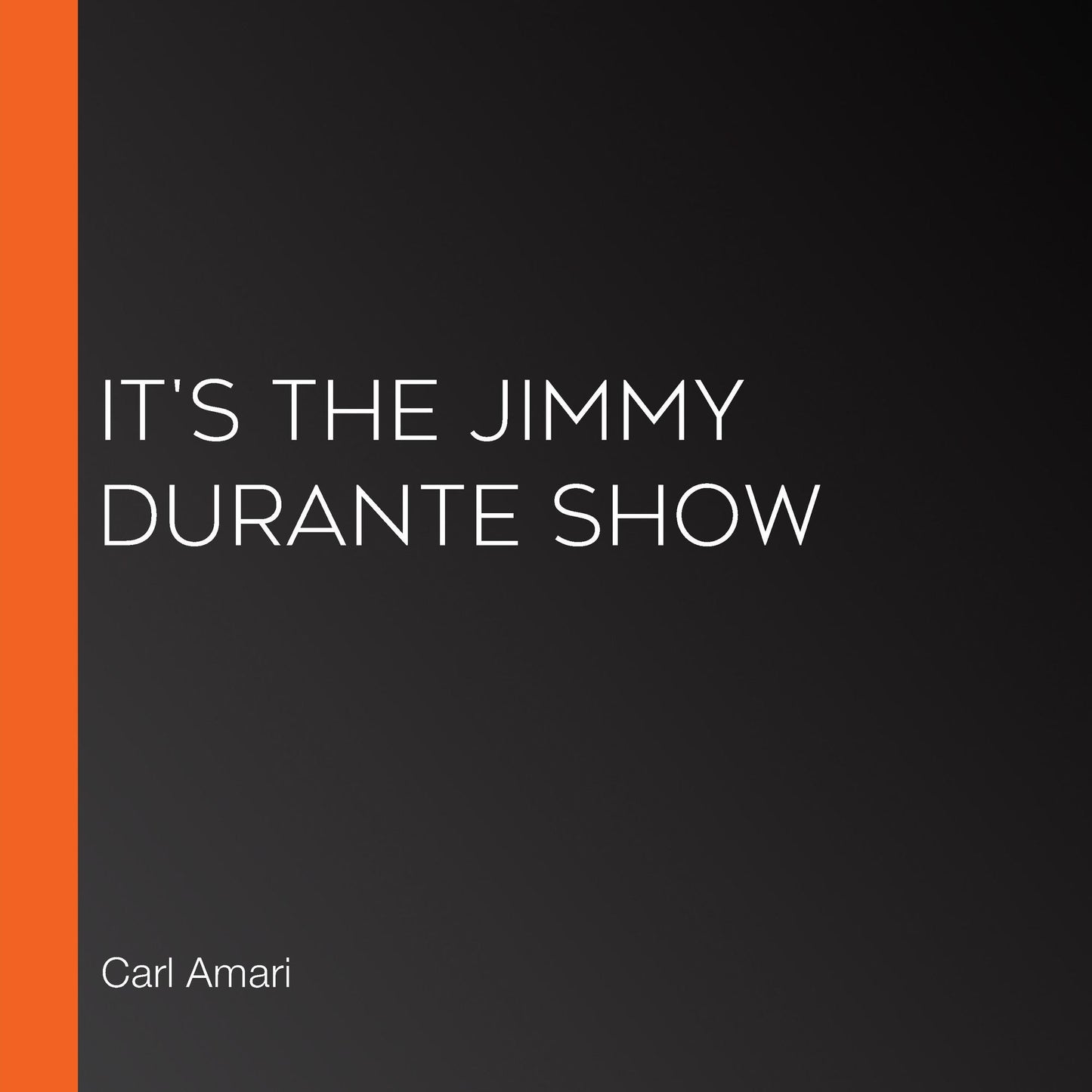 It's The Jimmy Durante Show