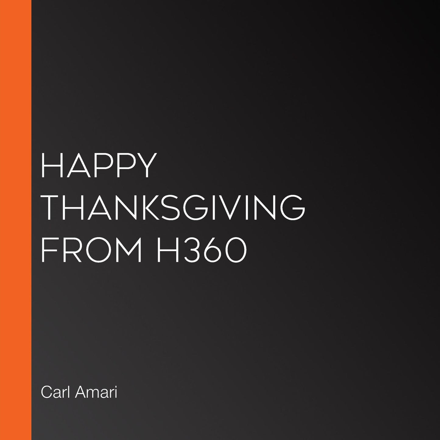 Happy Thanksgiving from H360