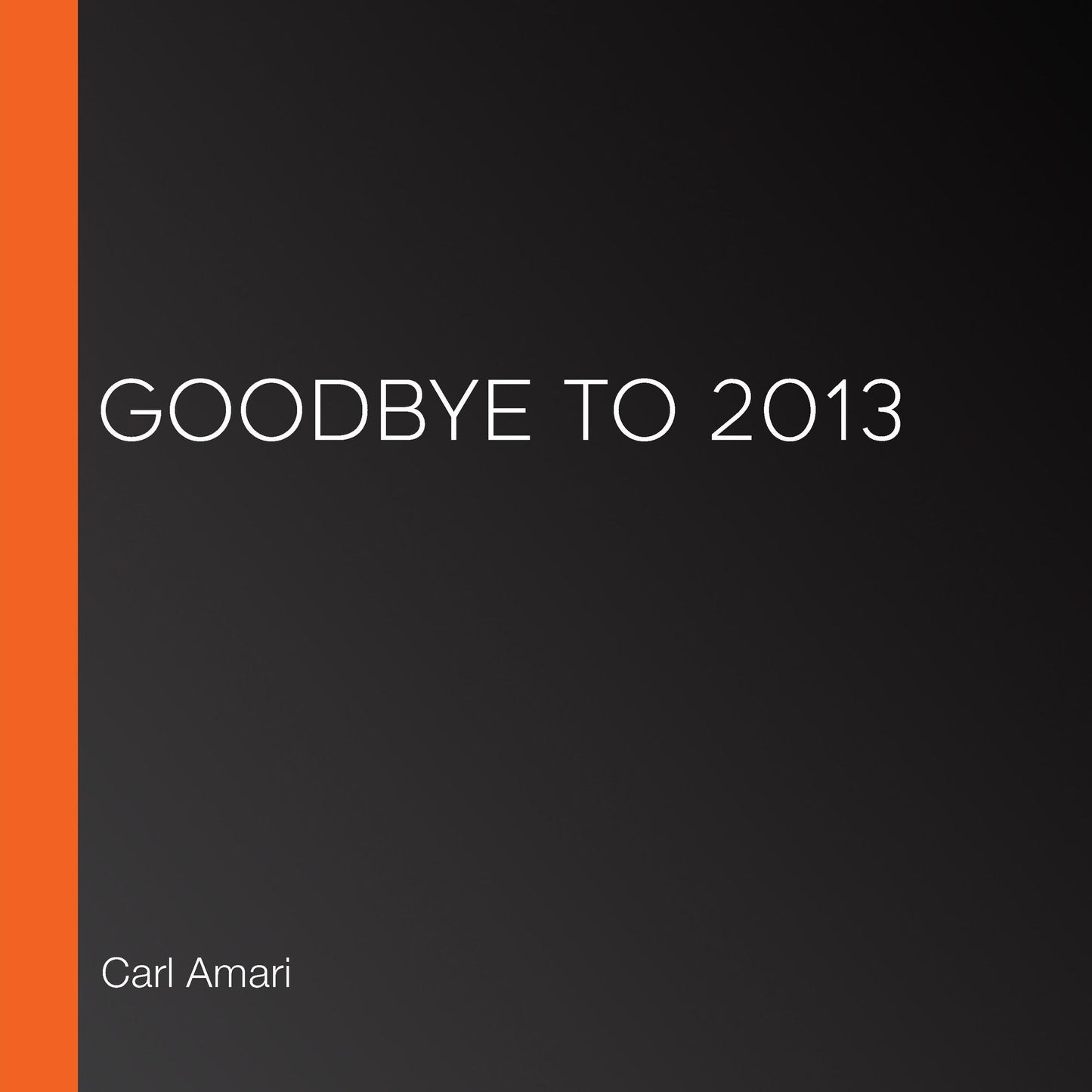 Goodbye to 2012