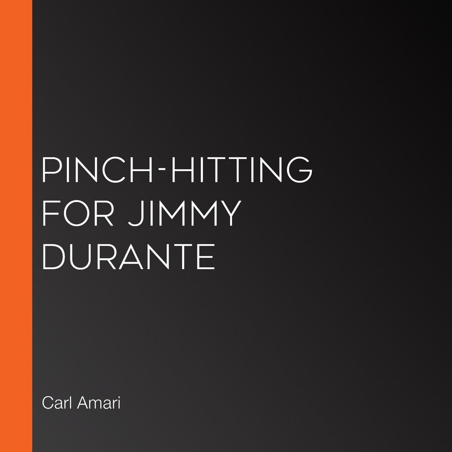 Pinch-hitting for Jimmy Durante