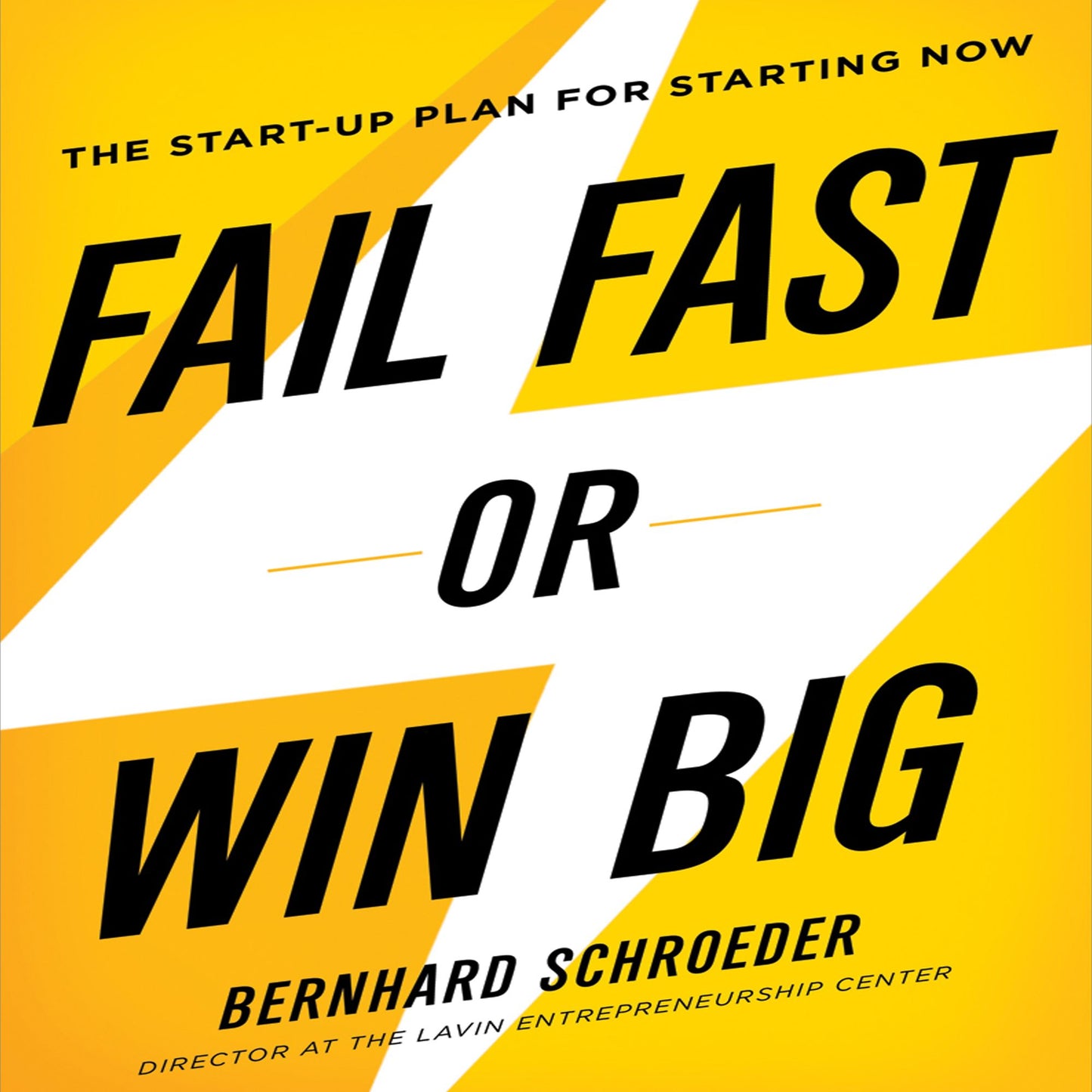 Fail Fast or Win Big: The Start-Up Plan for Starting Now