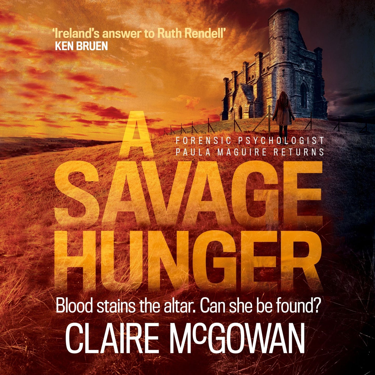 A Savage Hunger: Blood stains the altar. Can she be found?