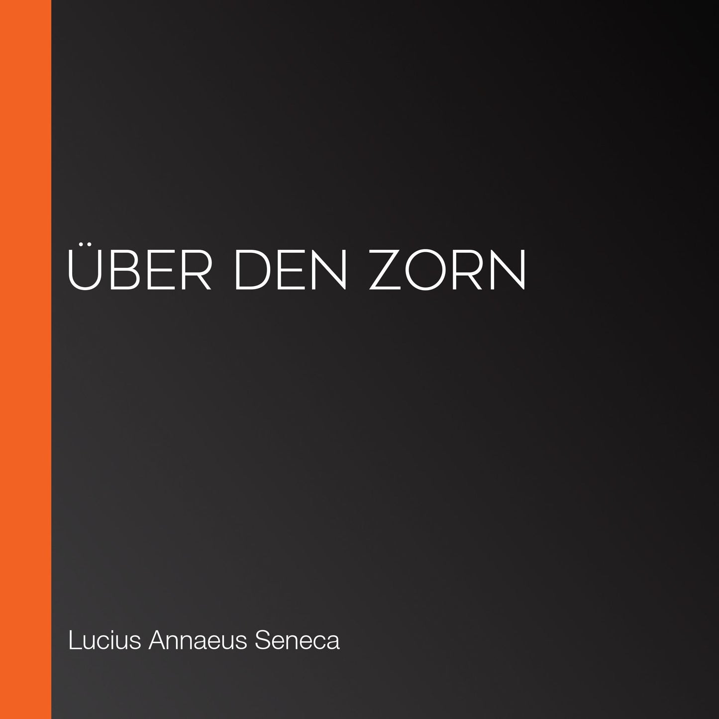 Ã¿ber den Zorn