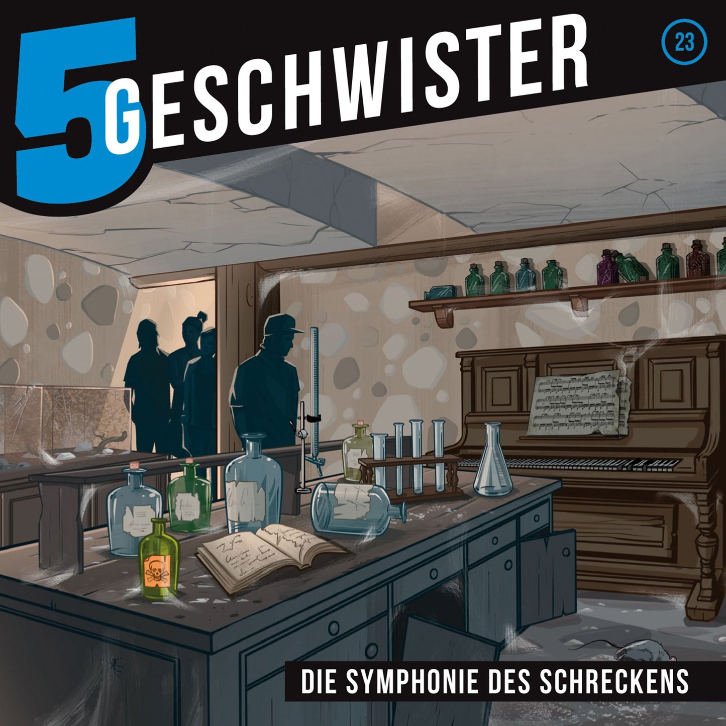 Die Symphonie des Schreckens (5 Geschwister 23) : Kinder-Hörspiel (Abridged)
