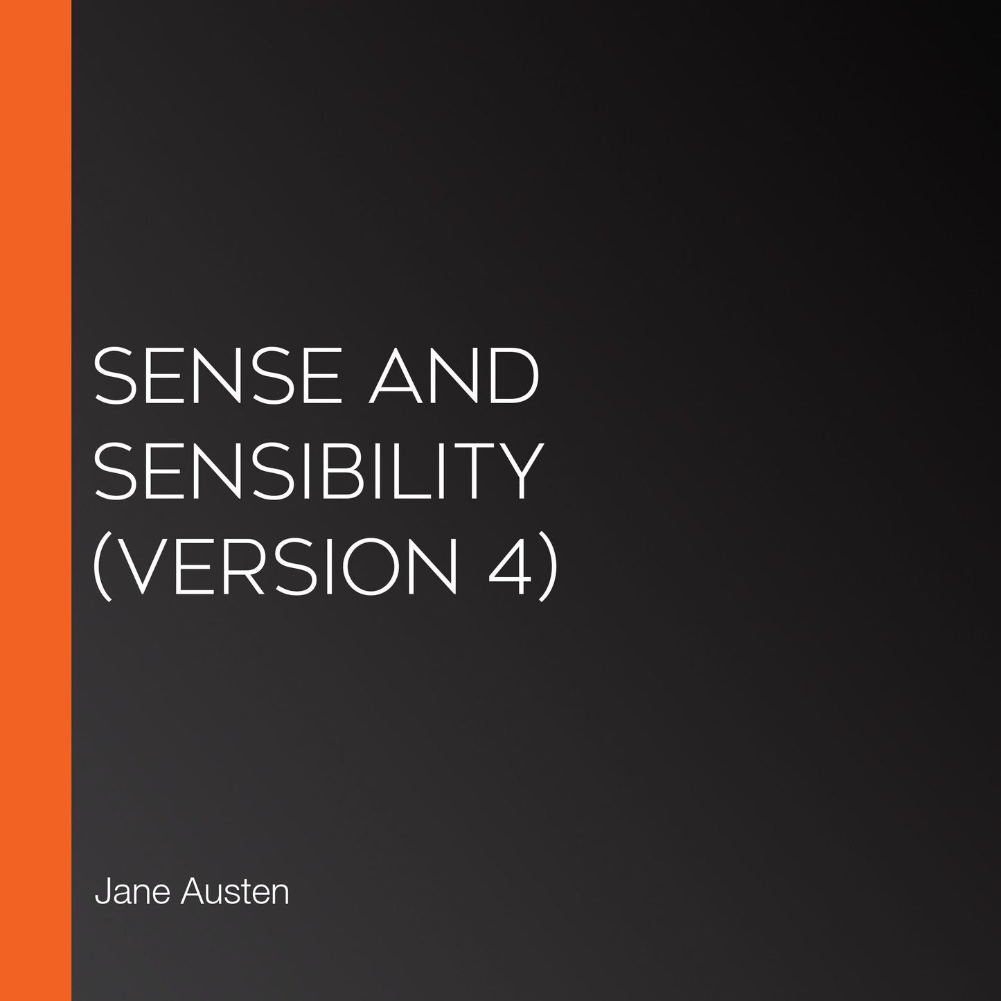 Sense and Sensibility (version 4)