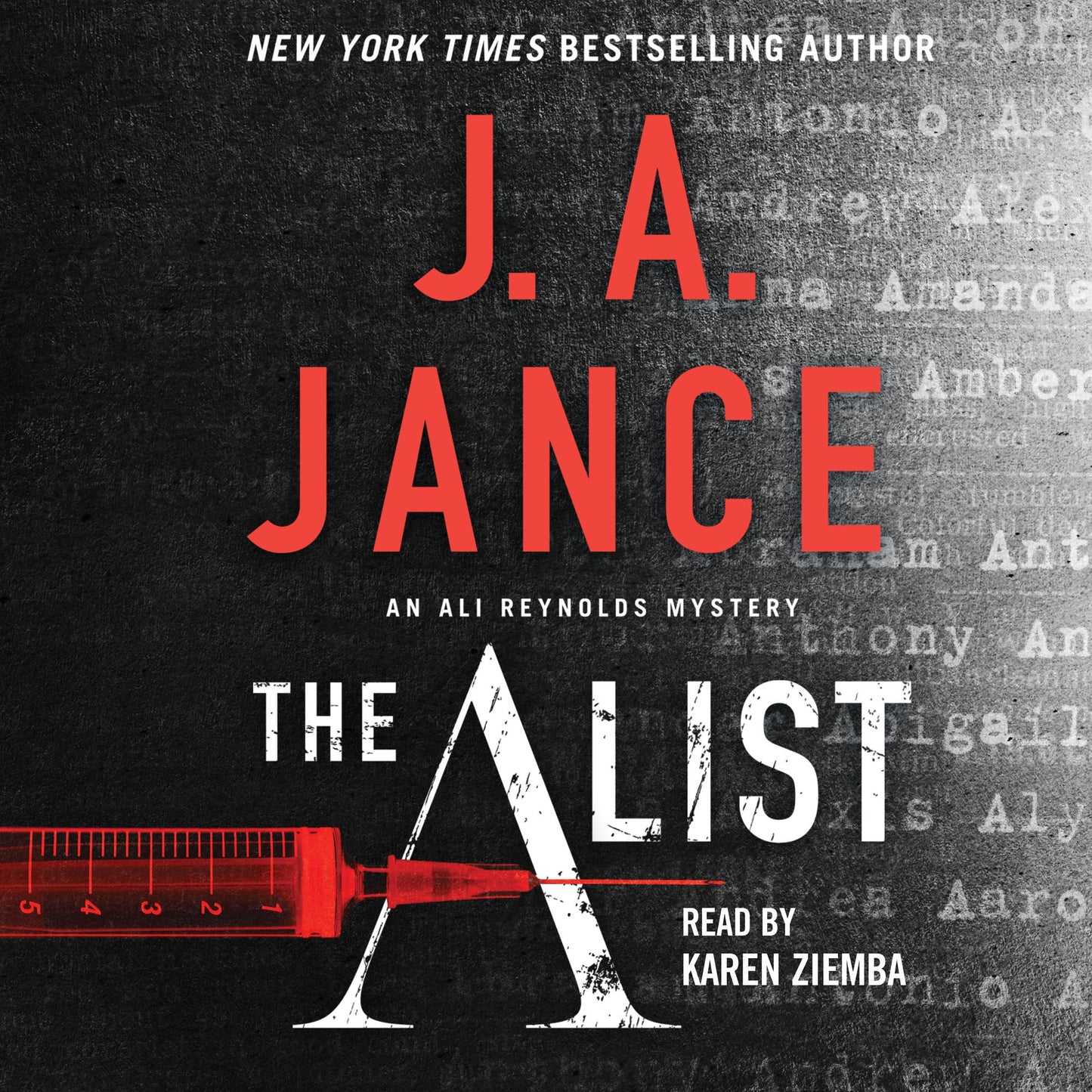 The A List: An Ali Reynolds Mystery