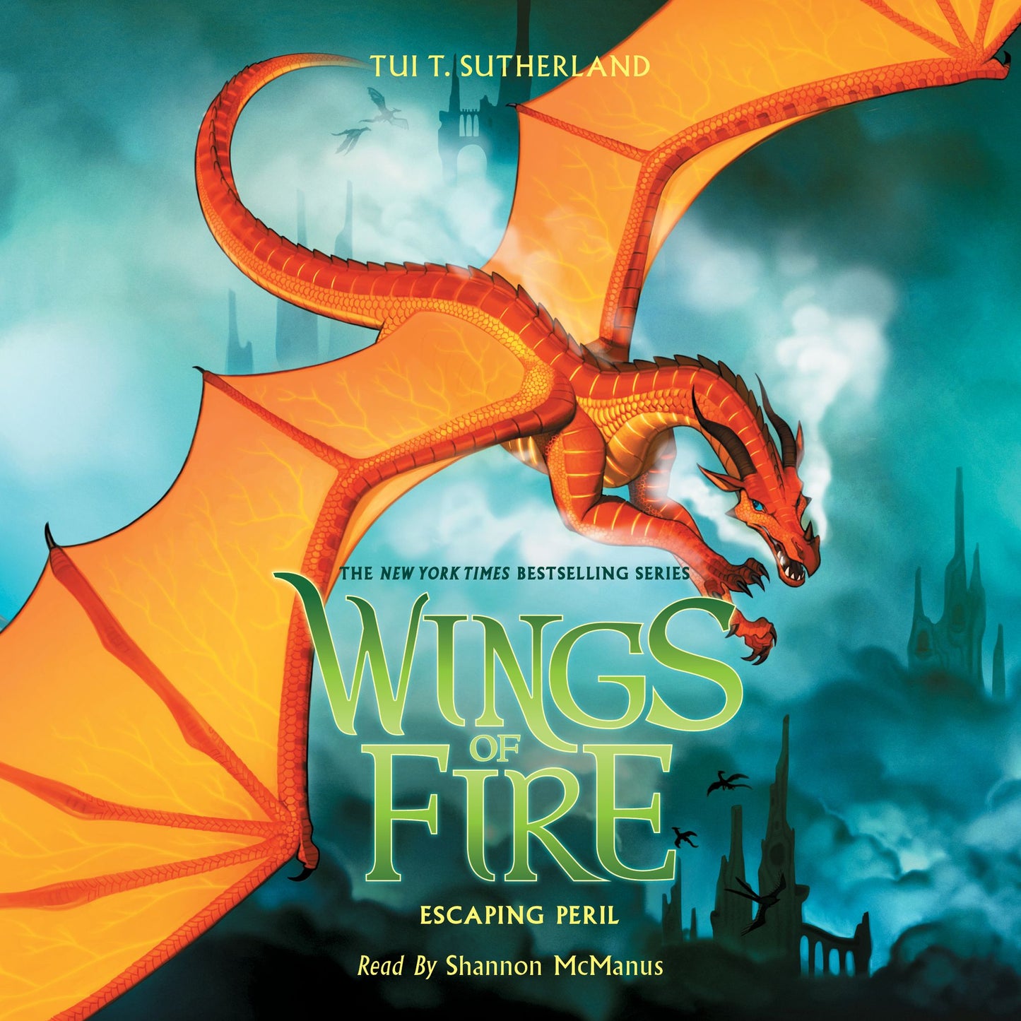 Escaping Peril (Wings of Fire, Book 8)