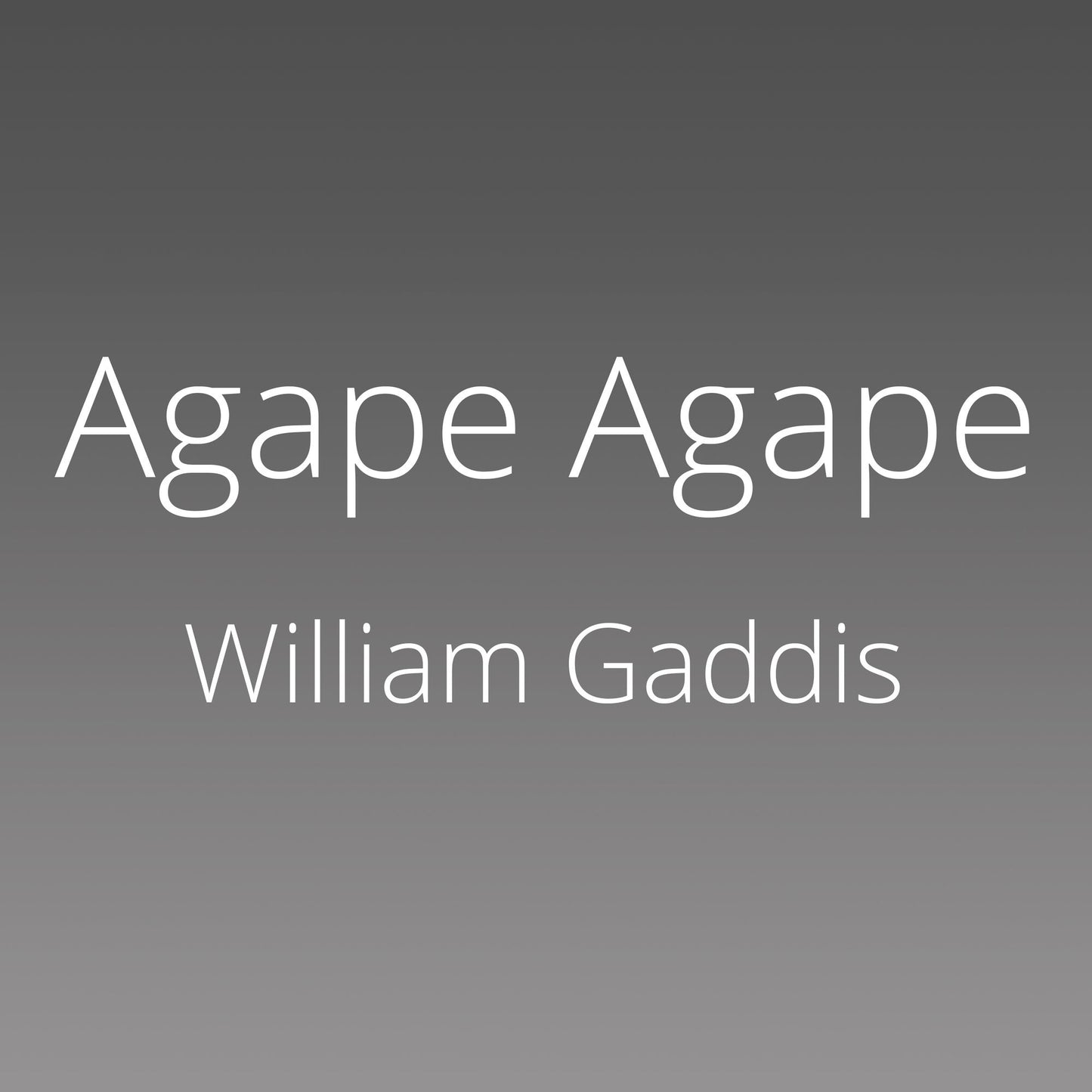 Agape Agape