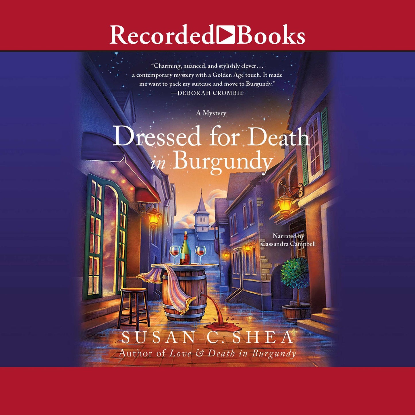 Dressed for Death in Burgundy