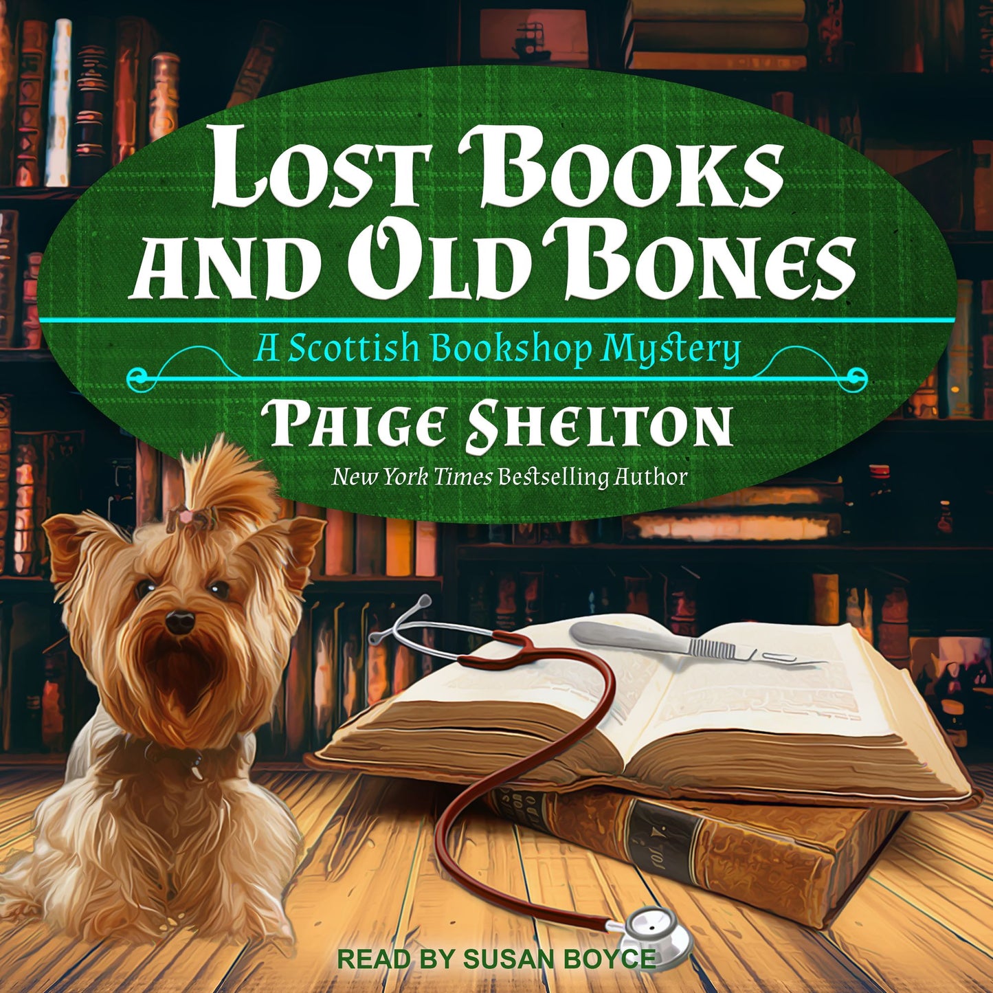 Lost Books and Old Bones: Scottish Bookshop Mysteries, Book 3