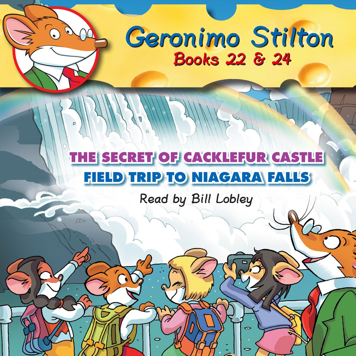 Geronimo Stilton: Books 22 & 24: #22 The Secret of Cacklefur Castle; #24 Field Trip to Niagara Falls